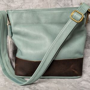 Osgoode Marley KEIRA 2.0 SMALL HOBO PURSE. teal
